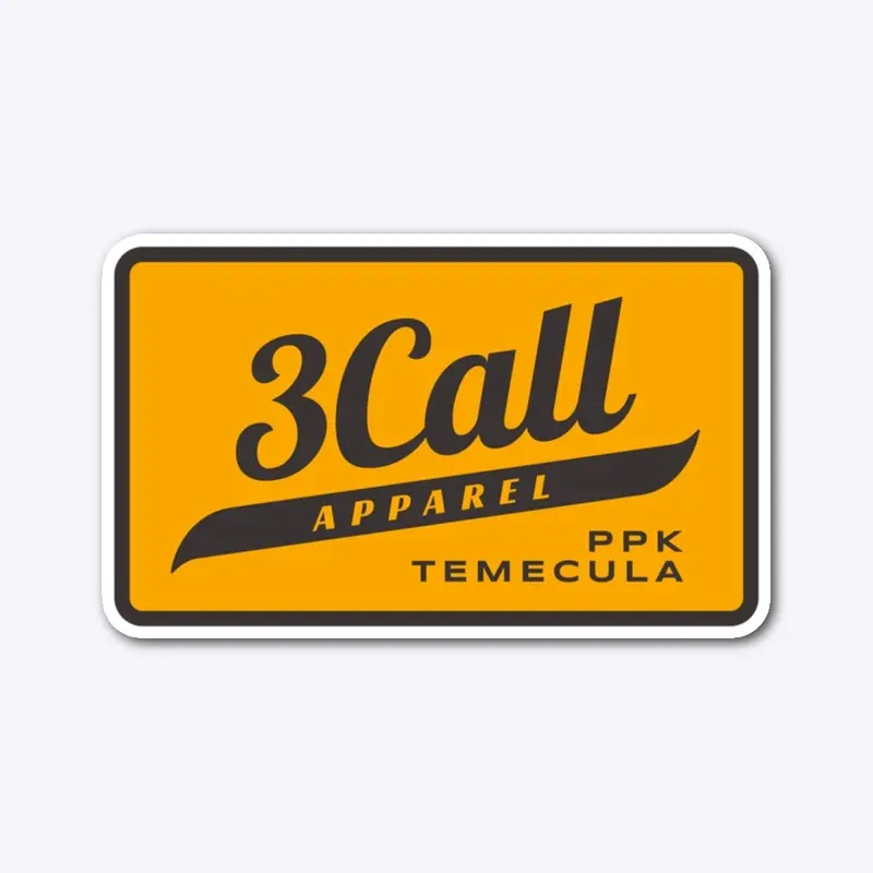 3 Call Sticker